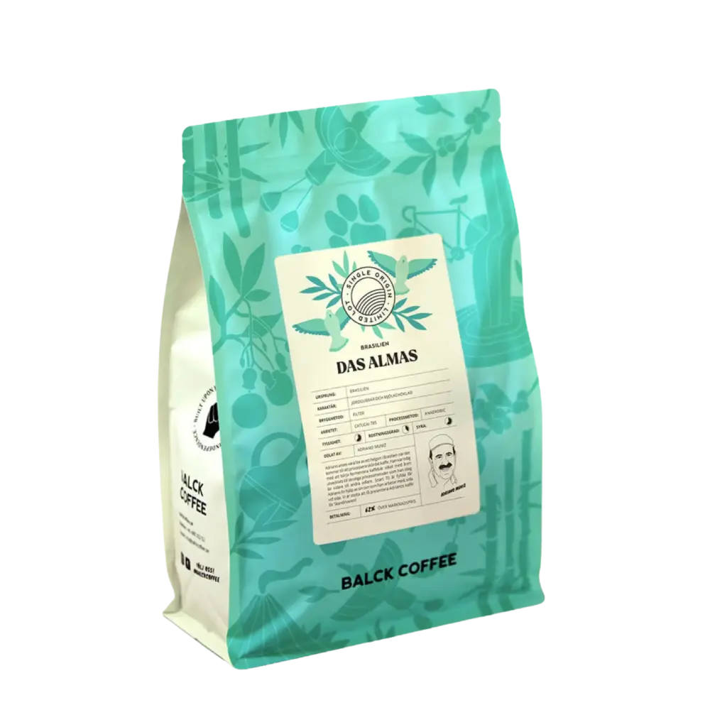 Balck Coffee Kaffebonor Brasilien Das Almas
