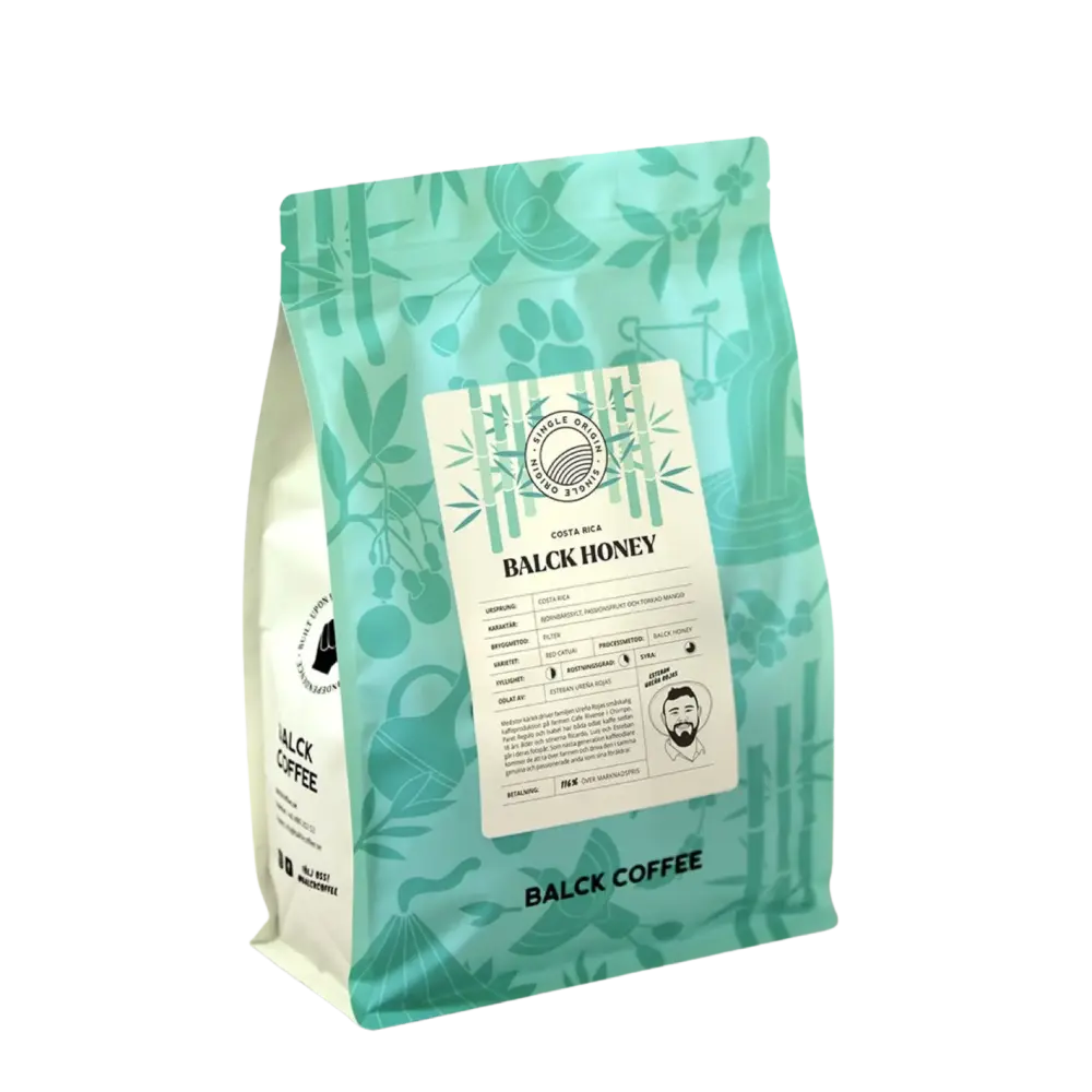 Balck Coffee Kaffebonor Costarica Balck Honey